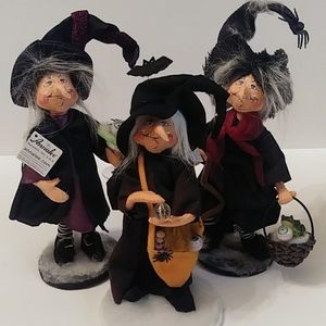 Annalee 3 Witches Retired Lot